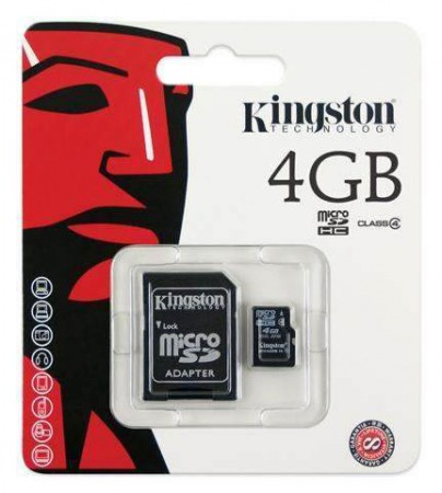CARTÃO DE MEMORIA 4 GB SD